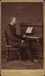 Portrait of the librettist and composer Franz Friedrich Richard Genée