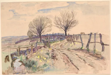Landscape with Field Road
