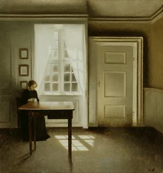 Interior with a Lady