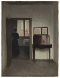 Interior with a Woman, c. 1897