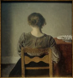 Young Woman. Resting