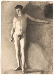 Standing male model