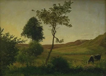 Landscape at Hald Towards Evening