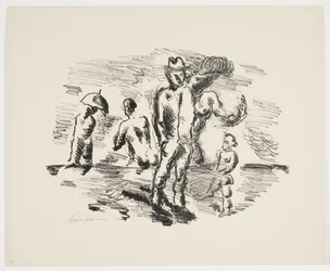 Page from "Klingens Kunstnermappe Nr. 2"