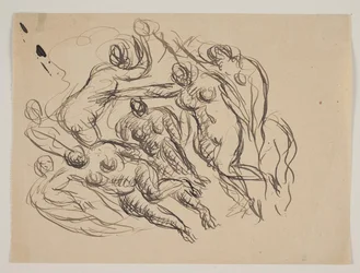 Composition with Seven Nude Women