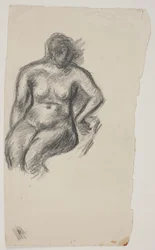 Seated Nude Model