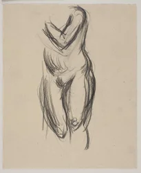 Standing Female Model