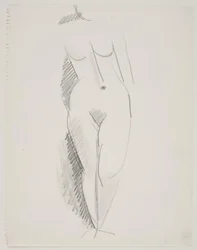 Standing Female Model