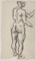 Standing Model, Seen from Behind