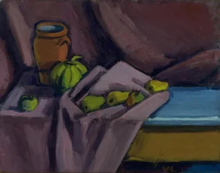 Still Life with a Jar and Fruits