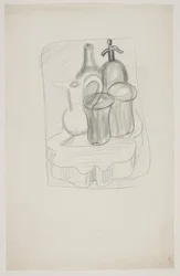 Study for a Still Life with Bottle and Siphon, called 