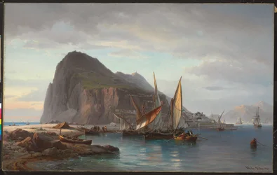 Shipping off Gibraltar