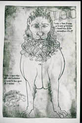 Lion and Porcupine (facsimile)
