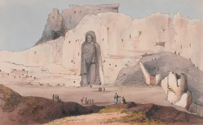 Male Figure at Bameean 200ft high