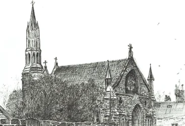 Church at Stonehaven, Scotland, 2007