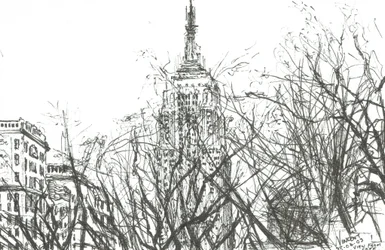 View from cafe New York, 2003