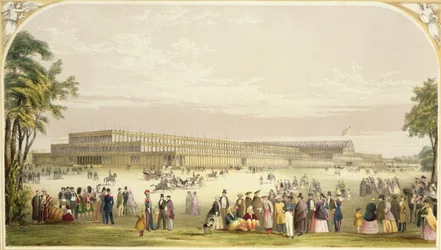 Great Exhibition, 1851: view of the building designed by Joseph Paxton, architect