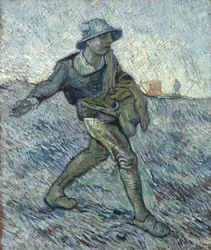 The Sower after Millet, 1890