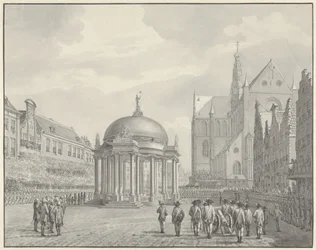 The Swearing-in of the Government Regulation at the Grote Markt in Haarlem, September 5, 1787