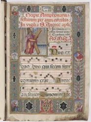 Antiphonary of the Sistine Chapel, Proper of Saints, Saint Andrew