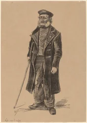 Poorhouse Resident, Standing