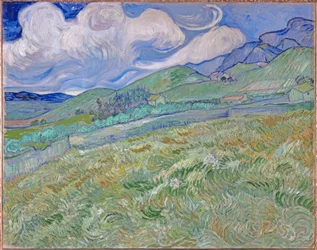 Mountain Landscape Behind the Hospital Saint-Paul