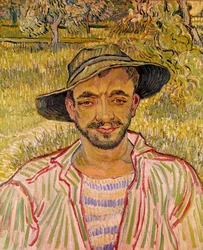 Bust of a peasant