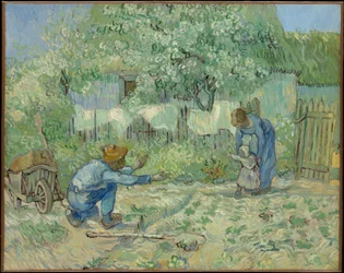 First Steps, after Millet