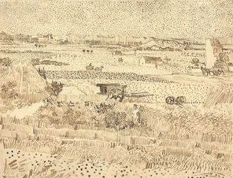 Harvest--The Plain of La Crau, 1888