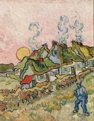 Houses and Figure