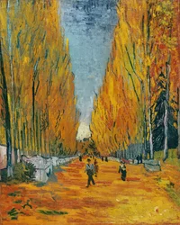 The Avenue of the Alyscamps, Arles, 1888