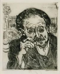 Man with a Pipe: Portrait of Doctor Gachet