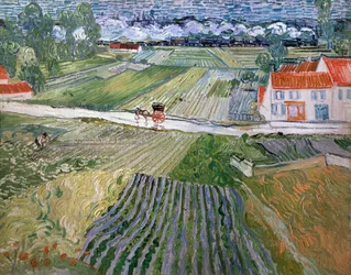 Landscape at Auvers after Rain