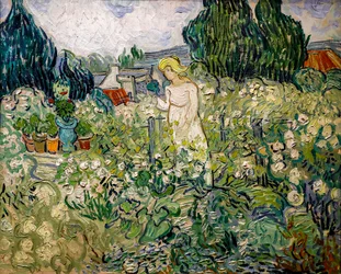 Miss Gachet in her Garden in Auvers-sur-Oise