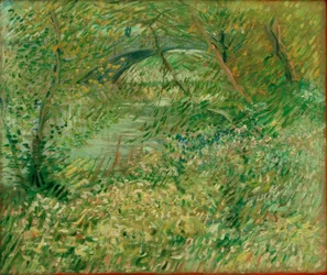 Seine Banks in Spring at Pont de Clichy