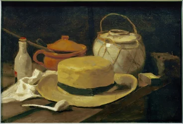 Still Life with Yellow Straw Hat