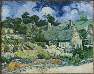 Thatched Cottages at Cordeville, Auvers-sur-Oise