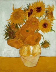 Vase with Sunflowers