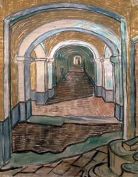 Vestibule of Asylum, 1889