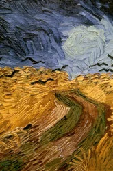 Wheatfield with Crows (detail), 1890