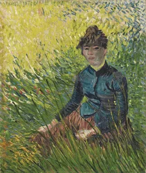Woman in a Wheat Field