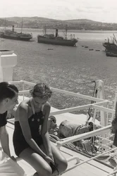 A Couple on the Cruise Ship 