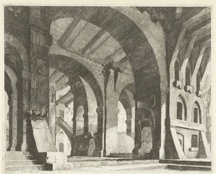 High Space with Round Arches (Caprici di Scene Teatrali)