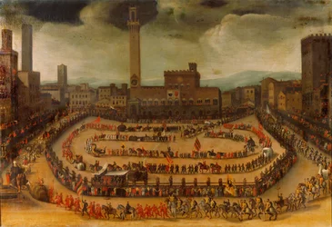 Procession of the Town-Districts of Siena