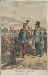 General György Klapka Surrendering the Fortress of Komárom to Field Marshall Jacob Julius von Haynau on 2 October 1849