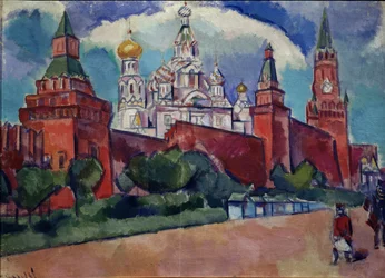 The Red Square in Moscow