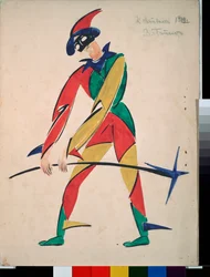 Harlequin, Design for a Fancy Dress
