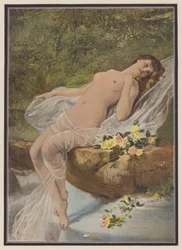 Woman with Flowers