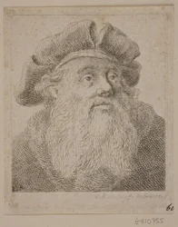 Bust of a Bearded Man