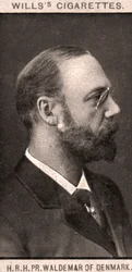 H.R.H, Prince Waldemar of Denmark, 1908